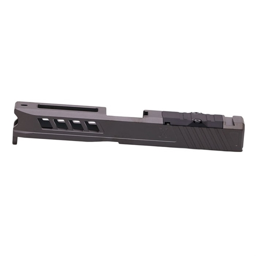 Picture of True Precision AXIOM SLIDE WITH RMR CUT FOR GLOCK 19 DLC BLACK TP-G19S-BC-RMR