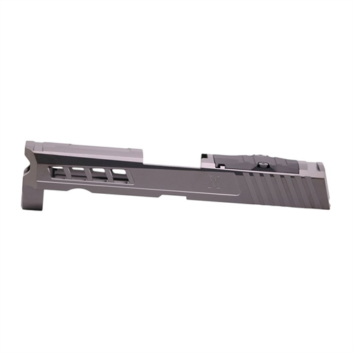 Picture of True Precision AXIOM SLIDE WITH RMR CUT FOR SIG SAUER P320 STEALTH GRAY TP-P32CS-A-RMR