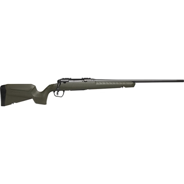 Picture of Savage Arms Axis 2 Compact 350 Legend 4+1 18" Matte Black Heavy Sporter Barrel, Matte Black Drilled & Tapped Carbon Steel Receiver, Fixed OD Green Synthetic Stock, Right Hand 32110