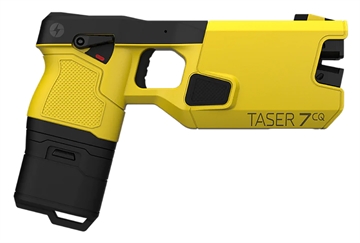 Picture of AXON/TASER (LC PRODUCTS) Taser 7 CQ Home Defense Range of 12 ft Black/Yellow 20285