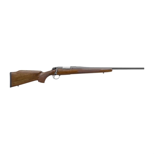 Picture of Bergara B-14 Series Timber Rifle, Bolt Action Rifle, 243 Winchester, 22" Barrel, Cerakote Finish, Black, Walnut Stock, Hinged Floor Plate, 4 Rounds, Right Hand B14S003C