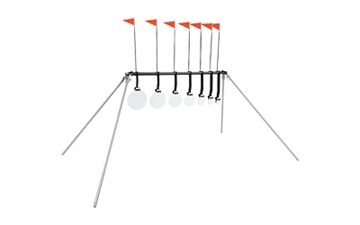 Picture of Birchwood Casey Centerfile KYL, 1/2" Steel Target, Portable Design, Silver/Black BC-CF-KYL-12 CFKYL12