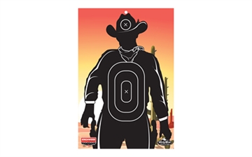 Picture of Birchwood Casey BC- Dirty Bird Target Gunslinger Skyline 12" x 18" 6 Pack BC- 35771