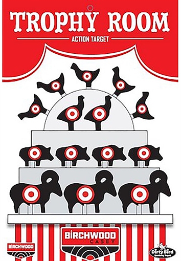 Picture of Birchwood Casey BC- Dirty Bird Target Trophy Room 12" x 18" 6 Pack BC- 35775