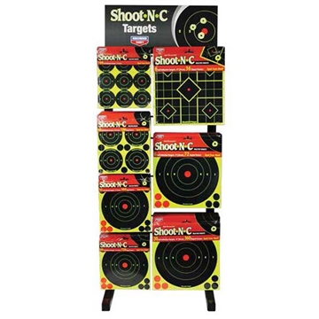 Picture of B/C TARGET DISPLAY SHOOT-N-C PRO TARGET ASSORTMENT SNC-PD 78/PK 34003