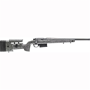 Picture of Bergara B14 R, Bolt Action Rifle, 22LR, Trainer Rifle, 18"Bergara 4140 Steel Barrel, Threaded 1/2x28", Cerakote Finish, Black, Synthetic Stock, Gray and Black, 10 Rounds, 1 Magazine, Right Hand B14R001