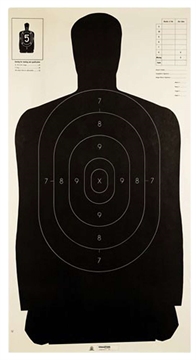 Picture of Champion Targets B27 POLICE SILHOUETTE PAPER TARGETS 100PK 40727