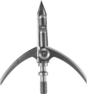 Picture of B3 ARCHERY EXOSKELETAL 2 BLADE 100GR MECHANICAL BROADHEAD 2" 3PK! EXO2