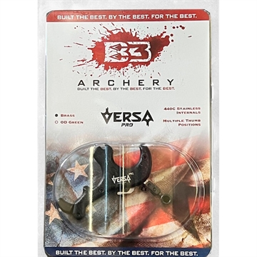 Picture of B3 B3 Versa Pro Pack Mini Release 3 Finger Brass/Black VRSA-PRMN-BR