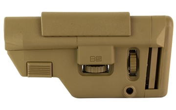 Picture of B5 Systems Collapsible Precision Stock, Coyote Brown, Long Length Cheek Riser CPS-1414