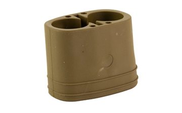 Picture of B5 Systems Grip Plug, Fits Type 23 and 22 P-Grips and is Compatible with AA, 123A, CR2032 Batteries and MultiTasker NANO Tool, Coyote Brown GRP-1459