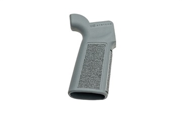 Picture of B5 Systems Type 23 P-Grip Gray Polymer, Aggressive Textured, Fits AR-Platform PGR1118