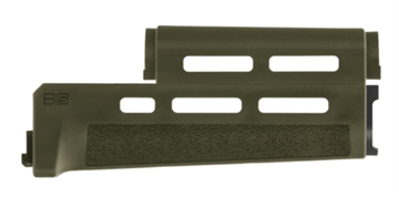 Picture of B5 Systems AK Handguard, Standard Length, MLOK Compatible, Fits Standard AKM Pattern Stamped Receivers, Matte Finish, Olive Drab Green AHS-1512 AHS1512