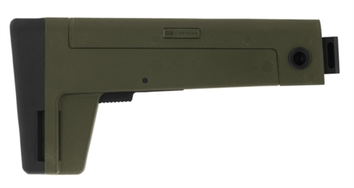 Picture of B5 Systems AK Stock, Mounts to the Factory Folding Trunnion Via the 5.5mm Pin, Matte Finish, Olive Drab Green AKM-1488 AKM1488