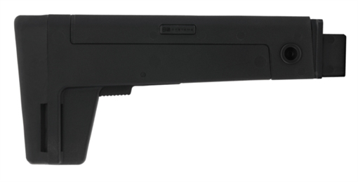 Picture of B5 Systems AK Stocked Fixed, Fits AKM Pattern Stamped Receivers, Matte Finish, Black AKM-1497 AKM1497