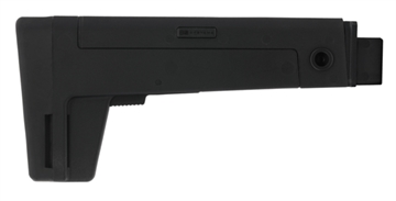 Picture of B5 Systems AK Stocked Fixed, Fits AKM Pattern Stamped Receivers, Matte Finish, Black AKM-1497 AKM1497