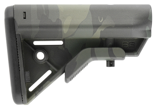 Picture of B5 Systems Bravo Black Multi-Cam Synthetic for AR-Platform with Mil-Spec Receiver Extension (Tube Not Included) BRV1421