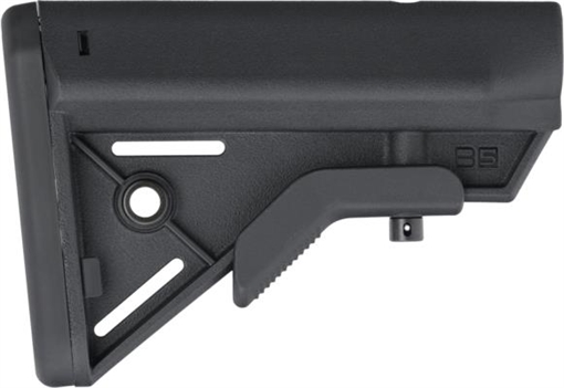 Picture of B5 Systems BRV1082 Bravo Black Synthetic for AR-Platform with Mil-Spec Receiver Extensions (Tube Not Included) BRV1082 BRV-1082