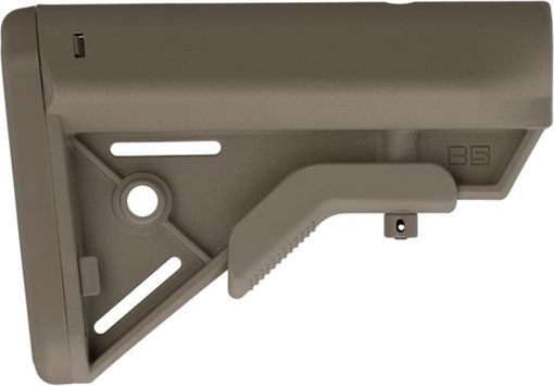 Picture of B5 Systems BRV1085 Bravo Flat Dark Earth Synthetic for AR-Platform with Mil-Spec Receiver Extension (Tube Not Included) BRV1085 BRV-1085