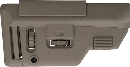 Picture of B5 Systems CPS1305 Precision FDE Synthetic Adjustable with Cheek Riser Fits AR-Platform CPS1305 CPS-1305