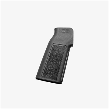 Picture of B5 Systems  Type 22 P-Grip Black Aggressive Textured Polymer, Increased Vertical Grip Angle with No Backstrap, Fits AR-Platform  PGR-1452