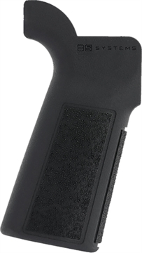 Picture of B5 Systems  Type 23 P-Grip Black Polymer, Aggressive Textured, Fits AR-Platform  PGR-1122
