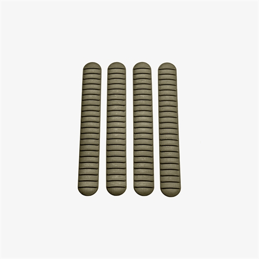 Picture of B5 Systems Rail Covers, 4 Pack, Fits M-LOK Rails, Matte, Olive Drab Green RCM-1260 RCM1260