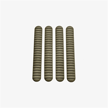 Picture of B5 Systems Rail Covers, 4 Pack, Fits M-LOK Rails, Matte, Olive Drab Green RCM-1260 RCM1260