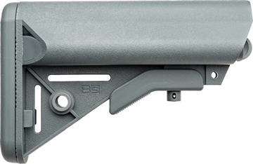 Picture of B5 Systems Enhanced SOPMOD Wolf Gray Synthetic for AR-Platform with Mil-Spec Receiver Extension (Tube Not Included) SOP1123