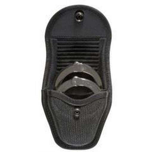 Picture of Bianchi 7317 Double Handcuff Case Accumold Black Textured 2-2.25" Hook & Loop 18772