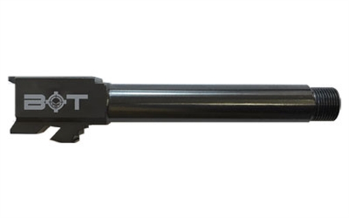 Picture of Backup Tactical Threaded Barrel, 9MM, Fits Glock 19, Black Finish, Barrel Ships with 1 DIAMONDS-BLK Color Matching Thread Protector G19TB-BLK