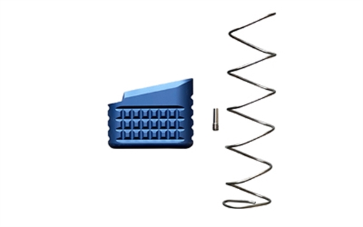 Picture of Backup Tactical Mag Extension, Blue, Fits Glock 17/19/22/23, Plus 5 Rounds, Includes Extra Power Spring G1923MEXT-BLU