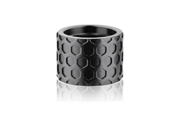 Picture of Backup Tactical Honeycomb, Pistol Thread Protector, Black Finish, 1/2 x 28 RH HCOMB-BLK