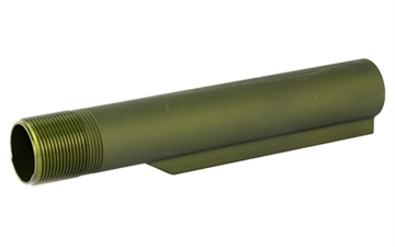 Picture of Battle Arms Development Mil-Spec Buffer Tube, 6 Position, Anodized Finish, Olive Drab Green, Fits AR-15, Aluminum Construction AR15RE-MIL-6C-ODG