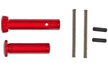Picture of Battle Arms Development Aluminum Takedown Pins, Fits AR-15, Red BAD-EPS-AL-RED