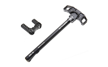 Picture of Battle Arms Development Rack Charging Handle, BAD ASS PRO Safety, Matte Finish, Black, Ambidextrous, Fits AR-15 AMBI-KIT-1