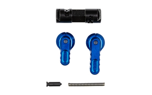 Picture of Battle Arms Development BAD-ASS-LITE, Ambidextrous Safety Selector, 90/60, Lightweight, Reversible, Anodized Finish, Blue, Fits AR-15, Aluminum Construction BAD-ASS-LITE-BLUE