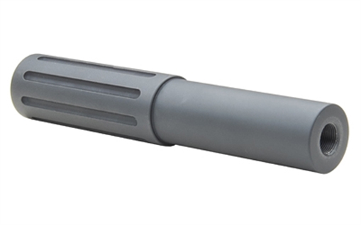 Picture of Battle Arms Development Faux Suppressor, Blast Diverter, 223 Remington/556NATO, Anodized Finish, Black, 1/2x28 Threaded BAD-FLASHCAN
