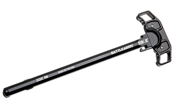 Picture of Battle Arms Development Rack Charging Handle, Fits DPMS Pattern Rifles, Matte Finish, Black, Ambidextrous BAD-RACK-308