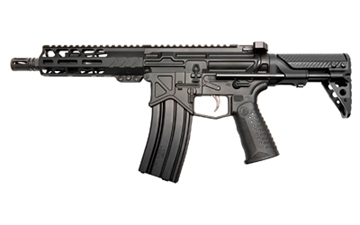 Picture of Battle Arms Development Silent Professional, Semi-automatic Rifle, SBR, 300 Blackout, 7.5" Barrel, Anodized Finished, Gray, Polymer Grip, PDW Stock, 30 Rounds, 1 Magazine SP-001