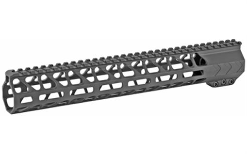Picture of Battle Arms Development Workhorse Handguard 13" M-LOK, Free-Floating Style Made of 6061-T6 Aluminum with Black Anodized Finish for AR-15, AR-10 BADWH13MLOK