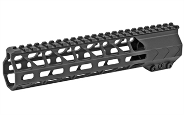 Picture of Battle Arms Development 9.5" Workhorse Handguard, MLOK, Free-Float, Fits AR Rifles, Black BAD-WH-9.5-MLOK