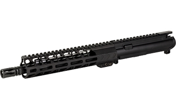 Picture of Battle Arms Development WORKHORSE, Upper Receiver Assembly, 223 Remington/556NATO, 10.5" Barrel, Carbine-length Gas System, Anodized Finish, Black, A2 Flash Hider, WORKHORSE 9.5" M-LOK Free Float Handguard, Does Not Include Bolt Carrier Group or Charging Handle WH-UR-10.5-556