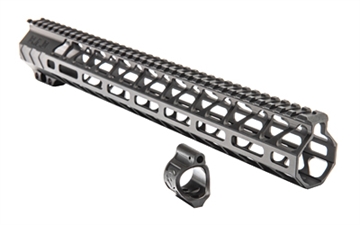 Picture of Battle Arms Development WORKHORSE 15" Rail and .750 Gas Block, Anodized Finish, Black, Fits AR-15 WH-UR-UPG