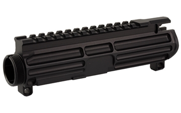 Picture of Battle Arms Development XIPHOS Upper Receiver, Stripped, 9MM, Anodized Finish, Black, Billet 7075-T6 Aluminum Construction BAD-PCC-UR