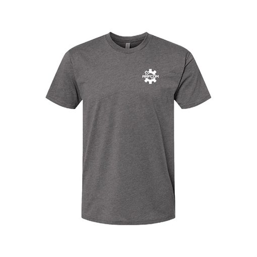 Picture of Ar15.Com BADGED BOLTHEAD LOGO UNISEX T-SHIRT GRAY LG NONE