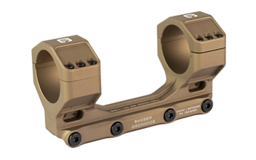 Picture of Badger Ordnance Condition One Max, Mount, 34mm, 1.54" Height, Fits Picatinny, Anodized Finish, Tan 154-340K