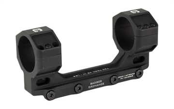 Picture of Badger Ordnance Condition One Max, Mount, 35mm, 1.54" Height, 20 MOA, Fits Picatinny, Anodized Finish, Black 154-352KB