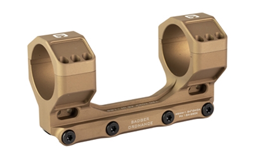 Picture of Badger Ordnance Condition One Max, Mount, 35mm, 1.54" Height, Fits Picatinny, Anodized Finish, Tan 154-350K
