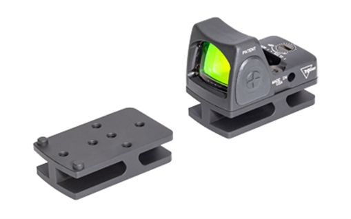 Picture of Badger Ordnance Condition One Micro Sight Mount, For C1 J-Arm Only, Fits Trijicon RMR, Black 200-13B